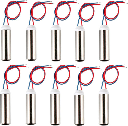 BOJACK 10PCS 7x25mm DC Coreless Motor Built-in vibration Waterproof 1.5-3v 8000-16000RPM Motor For electric toothbrush...