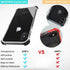 MATEPROX Compatible with iPhone Xs Max Case Clear Hybrid TPU Hard Cover with Thin Shockproof Bumper Protective Case for iPhone Xs Max 6.5'' (Black...