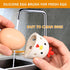 Silicone Egg Brush Cleaner, Egg Cleaner for Fresh Eggs, Egg Washer Brush for Cleaning Fresh Eggs, Reusable Cleaning Tools for Egg Washer (White 1P...