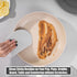 Sapid Flexible Curved Edge Silicone Bowl Scraper(5.98"x4.3"), Food Grade Dough Scraper for Baking Sourdough Bread, Cake, Multipurpose Kitchen Dish...