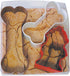 R&M International Dog Bone Cookie Cutters, Assorted Bones and Fire Hydrant, 4-Piece Set...