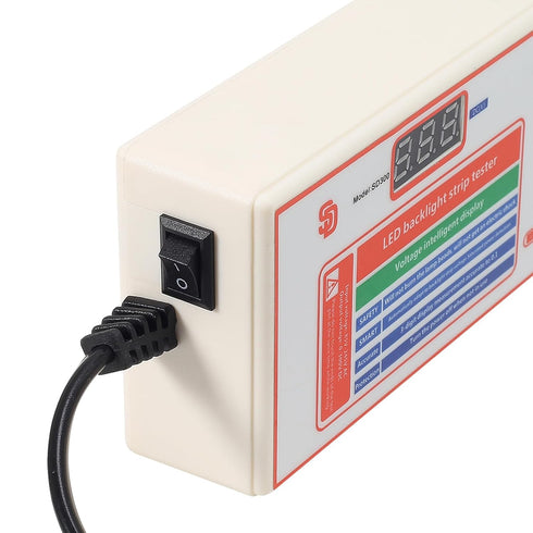 LED Light and TV Backlight Tester with Gold Plated Pin and Power Cable 0-300V (0-300V 30mA) Adaptive Voltage LED Strip Lamp Beads Repair Testing T...