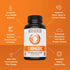 Zhou Turmeric Curcumin and Ginger with Bioperine 1800 mg | Extra Strength Antioxidant for Maximum Joint Comfort and Mobility | Non-GMO | 30 Servin...