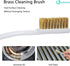 Cleaning Brush Set for Small Spaces, Kitchen Scrub Brushes for Cleaning, Detailing Crevice Cleaning Tool Supplies Gadget Kit for Car Window Keyboa...
