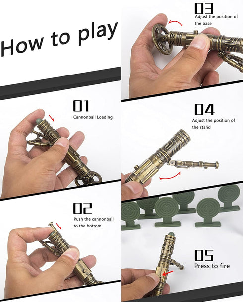 Tactical Mortar with Mortar Rounds Educational Toy....