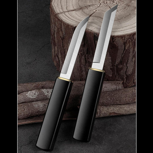 Paring knives,Portable Fruit Knife Set,Peeling Knife for Fruits and Vegetables Straight & Curved Stainless Steel ?Ultra Sharp Kitchen Knife for Ca...