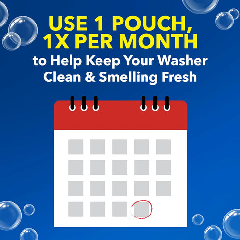 OxiClean Washing Machine Cleaner with Odor Blasters, 4 Count...