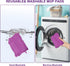 6 Pack Reusable Mop Pads Compatible with Swiffer Powermop, Papclean Power Mop Refills Microfiber Power Mop Mopping Pads for Powermop Multi-Surface...