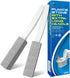 4TH Pumice Stone Toilet Bowl Cleaning Stick with Extra Large Handle,Cleans Away Limescale Stain,Hard Water Rings, Calcium,Iron and Rust. Remover f...