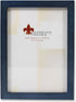 Lawrence Frames Blue Wood Picture Frame, Gallery Collection, 5 by 7-Inch...