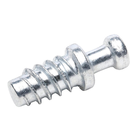 20 Pack Screw-in Dowel Furniture Connector, Zinc, 11/32" (9mm) Length for 3/16" (5mm) Hole, R014Z...