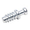 20 Pack Screw-in Dowel Furniture Connector, Zinc, 11/32" (9mm) Length for 3/16" (5mm) Hole, R014Z...