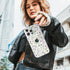 RALEAVO for iPhone 13 Pro Case Compatible with MagSafe Clear Floral Case with Flower Branch Pattern for Girls Women Slim Cute Hard Back Shockproof...