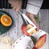 Fruit Carving Knife, 2 Pack Fruit Cutter, Stainless Steel Vegetable Carving Tools, Triangular Shape DIY Carving Knives for Home Kitchen Platter Tr...
