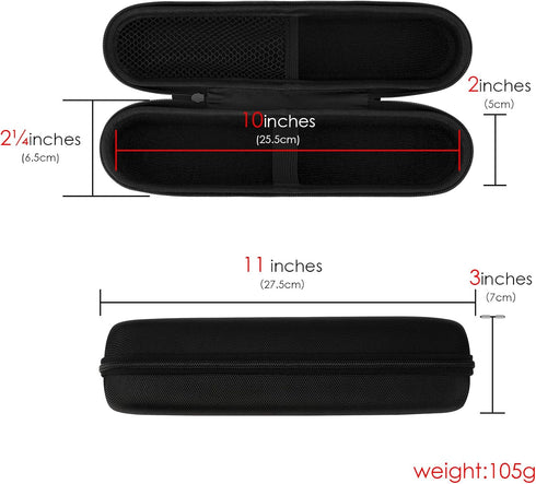 Linkidea Electric Toothbrush Travel Case Holder, Battery Toothbrush Carry Bag Compatible with Oral-b Pro 1500 8000, Philips Sonicare 4100, 5100, 6...