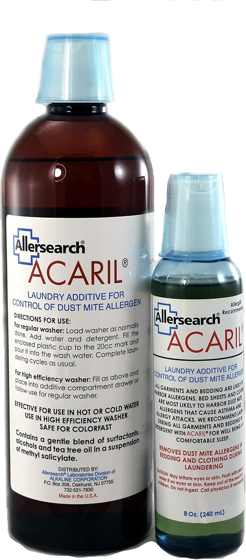 Allersearch ACARIL Laundry Additive 8 Oz...