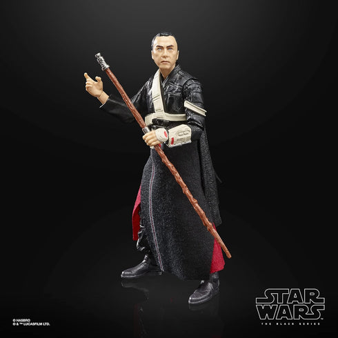 STAR WARS The Black Series Chirrut Îmwe 6-Inch-Scale Rogue One: A Story Collectible Action Figure, Toys for Kids Ages 4 and Up...