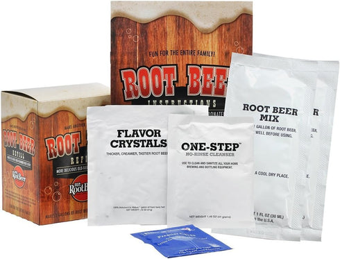 Mr. Root Beer Home Brewing Root Beer Refill Kit...