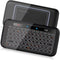 ILEBYGO 2.4Ghz H20 Mini Wireless Keyboard and Touchpad Mouse Combo,7 Colors Adjustable, Rechargeable Auto-Rotation of Touch Panel Handheld Remote ...
