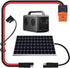 XT60i to SAE Adapter 10AWG Solar Charging Cable XT60i-F Extension Cable with SAE Reverse Adapter Compatible for Ecoflow Solar Generator Portable P...