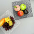 Black Fruit Bowl for Kitchen Counter 8.86 x 3.74 inches, (not large) Decorative Countertop Metal Wire Basket handmade for Fruits, Breads, Snacks...