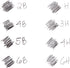 Prismacolor Premier Turquoise Graphite Sketching Pencils, Medium Leads, Adult Coloring, 12 Pack...