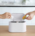 Mini Trash Can with Lid Removable Small Garbage Can, Tiny Plastic Trash Bin, Pop Up Countertop Wastebasket, Counter Garbage Lint Bin for Bathroom,...