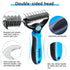 Dog Brush for Shedding,Deshedding Dog Brush of Double Sided,Dog Brushes for Grooming,Dog Shedding Brush for German Shepherd,Dog Comb,Equigroomer f...