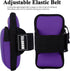 Running Armband Cell Phone Holder for iPhone 11 12 13 14 15 16e 16 Pro Max Xs X Xr 8 Plus SE Mini,Galaxy S25 S24 S23 S22 S21 Note 20 10,Key,Strap ...
