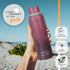 Christian Art Gifts Stainless Steel Double Wall Vacuum Sealed Insulated Water Bottle for Women: Trust in the Lord Bible Verse, Leak/Spill-proof, S...