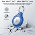 1 Pack IPX8 Waterproof Airtag Keychain with Airtag Holder Case,Full Body Shockproof,Anti-Scratch Cover Air tag for Cat,Dog,Keys,Luggage,Wallet?Blu...