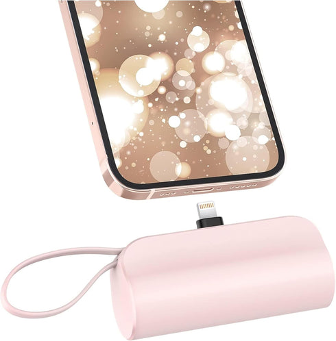 mini Pocket size for iPhone, Small Power Bank Fast Charging 5000mAh PD Battery Pack Compatible with iPhone 14 plus/14 Pro Max/13/13Pro Max/12/12Mi...