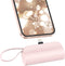 mini Pocket size for iPhone, Small Power Bank Fast Charging 5000mAh PD Battery Pack Compatible with iPhone 14 plus/14 Pro Max/13/13Pro Max/12/12Mi...