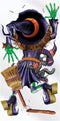 Beistle Crashing Witch Door Cover...