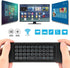 MX3 Voice Air Mouse Mini Keyboard Backlight Wireless Remote, 2.4G Multifunctional Fly Mouse with Infrared Learning for Android Smart TV Box, 3-Gyr...