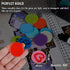 DND Wet & Dry Erase Tokens Set of 100 Colorful Blank Counters - 1.5" Customizable & Reusable Game Discs for Dungeons & Dragons, MTG, Bingo Clips a...