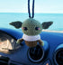 Alien, Car Mirror Hanging Decorations, Crochet Handmade Car Rear View Mirror Holder Hanging Accessories, Bag Ornament....