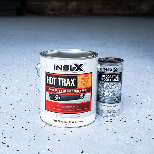 INSL-X PRODUCTS EGF700099-EA RED Combo Decorative Floor Flakes, 12 oz...