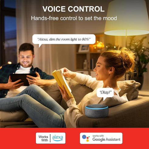 Sengled Alexa, WiFi, Smart Light Bulbs that Work with Alexa & Google Assistant,A19 Soft White(2700K)No Hub Required,800LM 60W Equivalent HighCRI)9...