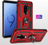 Military Grade Drop Impact for Samsung Galaxy S9 Plus Case 360 Metal Rotating Ring Kickstand Holder Magnetic Car Mount Armor Heavy Duty Protection...