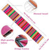 Mexican Table Runner 14 x 84 Inch Mexican Serape Table Runner for Mexican Party Wedding Decorations, Fringe Cotton Table Runner...