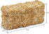 FloraCraft Decorative Straw Bale 5 Inch x 6 Inch x 13 Inch Natural...