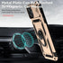 Hitaoyou iPhone 11 Pro Max Case with Camera Cover & Kickstand - Military Grade Shockproof Heavy Duty Protective Magnetic Case, Gold...