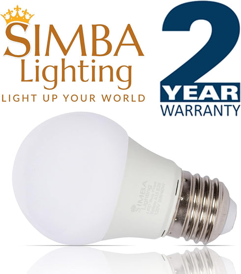 Simba Lighting LED Bug Non-Attracting Yellow Bulb 5W 40W Equivalent (4 Pack), Great for Outdoor Porch Light, Patio, Security, Night Light, Amber W...