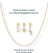 PAVOI 14K Gold Plated Whimsical Charm Necklace for Women | Cute Dainty Cubic Zirconia Lightning Bolt Star Heart Horseshoe Pearl Necklace Charms...