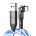 Statik PowerPivot GloBright 360 Magnetic Charging Cable, Light Up Charging Cable, Magnetic USB C Charging Cable, LED Charging Cable, Magnetic Char...