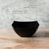 PLASTICPRO Disposable Square Serving Bowls, Party Snack or Salad Bowl, Plastic Black Pack of 4, 8 OUNCE, Black...