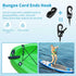 Deck Rigging Kit Accessory - 19.7 FT Bungee Cord with Deck Loops Tie Down Pad Eyes and J - Hooks and Bungee Cord Hook Screws & Rivets for Kayaks C...