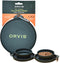 Orvis Pet Travel Collapsible Feeder with Food + Water Dish, 2-in-1, BPA Free, Food-Grade Silicone | Space-Saving Pet Travel Bowls, NonSlip Bottom ...