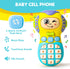 TOY Life Baby Cell Phone Toys for Toddlers 1-3, Play Phone for Toddler, Kids Steering Wheel Toy, Infant Toys 6-12 Months, Baby Boy Light Up Musica...